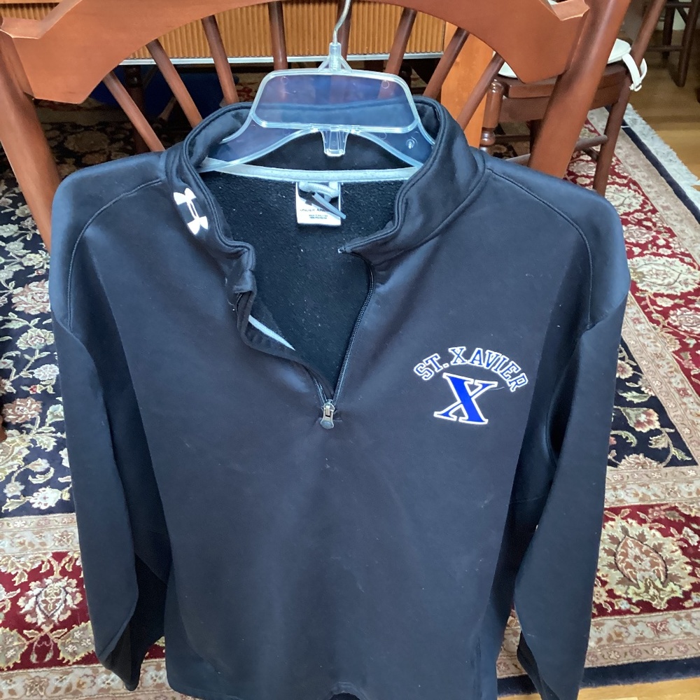 St. Xavier Black Pull-over by Under Armour Size L